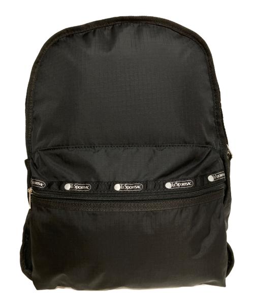 LeSportsac（レスポートサック）LeSportsac (レスポートサック) ROUTE BACKPACK バックパック  ブラックの古着・服飾アイテム