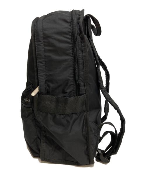 LeSportsac（レスポートサック）LeSportsac (レスポートサック) ROUTE BACKPACK バックパック  ブラックの古着・服飾アイテム