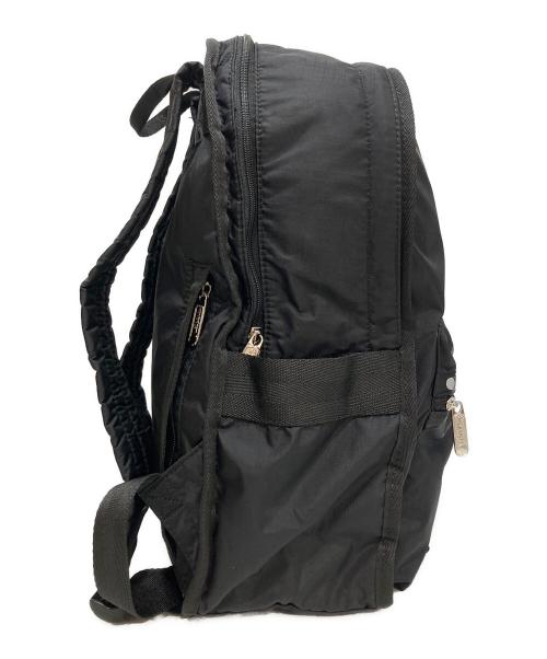 LeSportsac（レスポートサック）LeSportsac (レスポートサック) ROUTE BACKPACK バックパック  ブラックの古着・服飾アイテム