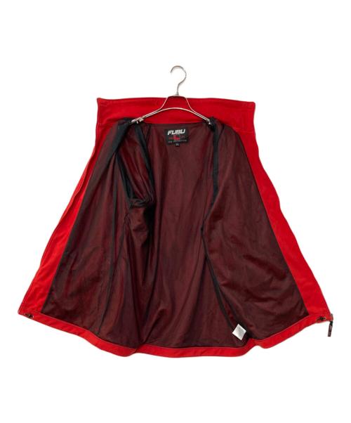 FUBU（フブ）FUBU (フブ) フリースジャケット レッド サイズ:XLの古着・服飾アイテム