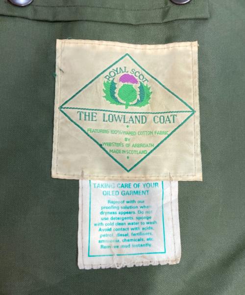 ROYAL SCOT（ロイヤルスコット）ROYAL SCOT (ロイヤルスコット) Oiled jackt グリーン サイズ:Lの古着・服飾アイテム