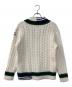MONCLER GENIUS (モンクレール ジーニアス) Palm Angels (パーム エンジェルス) ケーブルVネックニット ホワイト サイズ:XS：40000円