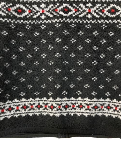 POLO RALPH LAUREN（ポロ・ラルフローレン）POLO RALPH LAUREN (ポロ・ラルフローレン) ノルディック柄フリースジャケット ブラック サイズ:Lの古着・服飾アイテム