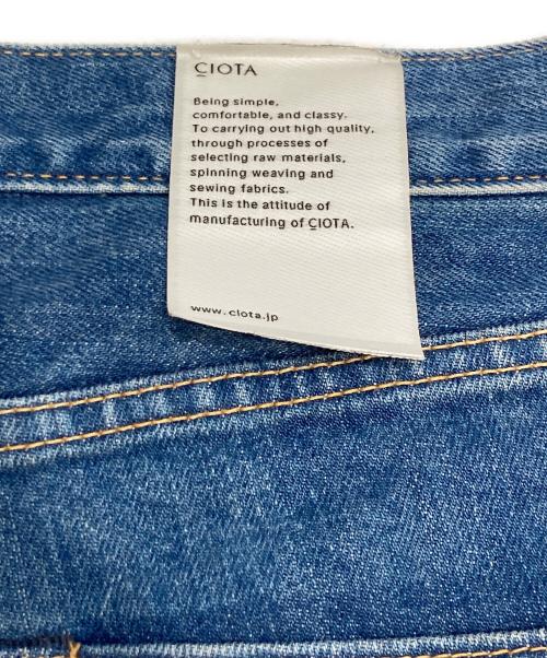 CIOTA（シオタ）CIOTA (シオタ) スビンコットン 13.5oz テーパードデニム ミディアムブルー サイズ:32の古着・服飾アイテム
