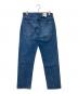 CIOTA (シオタ) スビンコットン 13.5oz テーパードデニム ミディアムブルー サイズ:32：9000円