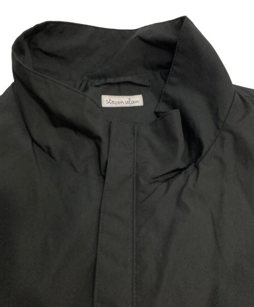 STEVEN ALAN（スティーブンアラン）STEVEN ALAN (スティーブンアラン) ベリーマエックス スタンドカラー ジップアップ ベスト ブラック サイズ:XLの古着・服飾アイテム