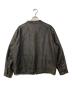 ROUNDTREE&YORKE (ラウンドツリー・アンド・ヨーク) レザージャケット ブラック サイズ:XL：8000円