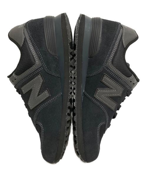 NEW BALANCE（ニューバランス）NEW BALANCE (ニューバランス) ML574EVE ブラック サイズ:26.5の古着・服飾アイテム