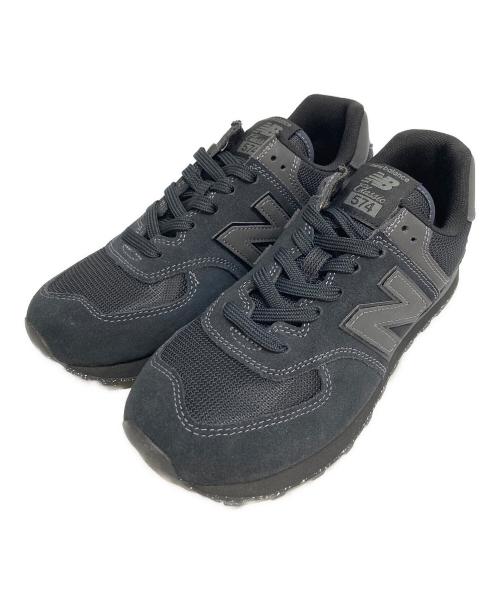 NEW BALANCE（ニューバランス）NEW BALANCE (ニューバランス) ML574EVE ブラック サイズ:26.5の古着・服飾アイテム