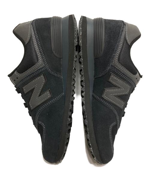 NEW BALANCE（ニューバランス）NEW BALANCE (ニューバランス) ML574EVE ブラック サイズ:26.5の古着・服飾アイテム