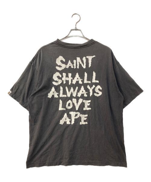 SAINT MICHAEL（セントマイケル）SAINT MICHAEL (セントマイケル) BAPE SS T-SHIRT グレー サイズ:XLの古着・服飾アイテム