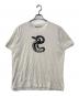 JOHN LAWRENCE SULLIVAN（ジョン ローレンス サリバン）の古着「SNAKE PRINT T-SHIRT」｜ホワイト