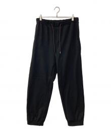 NANGA（ナンガ）の古着「ECO HYBRID SWEAT JOGGER PANTS エコハイブリッド スウェットジョガーパンツ」｜ブラック