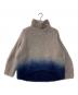 mame kurogouchi（マメクロゴウチ）の古着「Fur Knitted High Neck Top」｜グレー