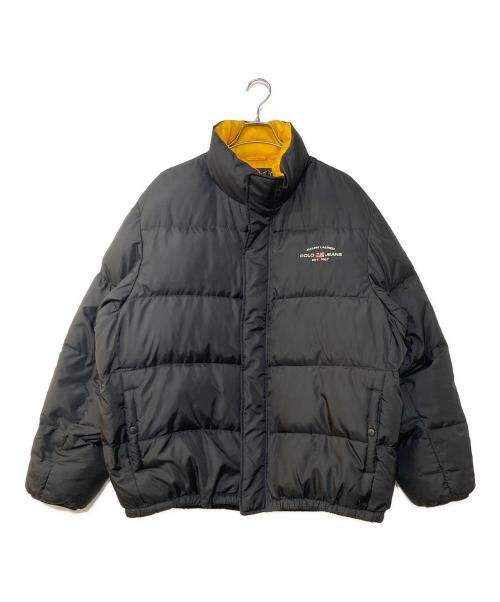 POLO JEANS（ポロジーンズ）POLO JEANS (ポロジーンズ) ダウンジャケット ブラック サイズ:XLの古着・服飾アイテム