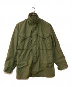 MILITARYミリタリー）の古着「M－65フィールドジャケット」｜グリーン
