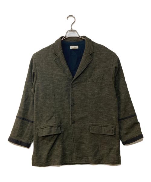 DRIES VAN NOTEN（ドリスヴァンノッテン）DRIES VAN NOTEN (ドリスヴァンノッテン) ウールジャケット グレー サイズ:50の古着・服飾アイテム