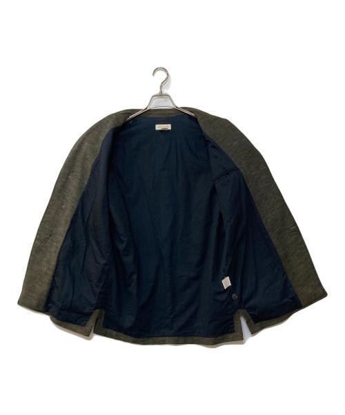 DRIES VAN NOTEN（ドリスヴァンノッテン）DRIES VAN NOTEN (ドリスヴァンノッテン) ウールジャケット グレー サイズ:50の古着・服飾アイテム