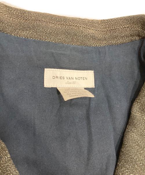 DRIES VAN NOTEN（ドリスヴァンノッテン）DRIES VAN NOTEN (ドリスヴァンノッテン) ウールジャケット グレー サイズ:50の古着・服飾アイテム