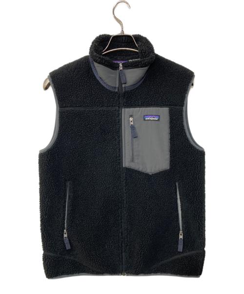 Patagonia（パタゴニア）Patagonia (パタゴニア) Classic Retro-X Vest ブラック サイズ:Mの古着・服飾アイテム
