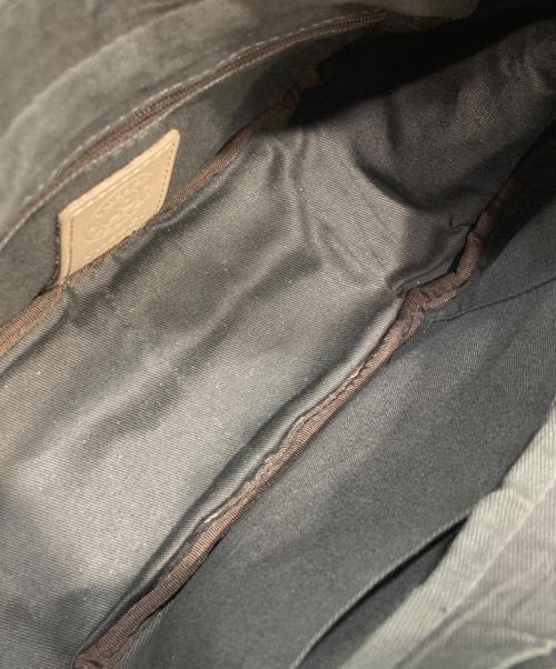 russet（ラシット）russet (ラシット) レザーワンショルダーバッグ ブラックの古着・服飾アイテム