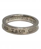 TIFFANY & Co.ティファニー）の古着「1837ナローリング」｜シルバー