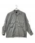 DAIWA PIER39（ダイワ ピア39）の古着「TECH SPORTS OPEN COLLAR SHIRT L/S GREN PLAID」｜グレー