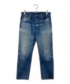 H BEAUTY&YOUTHエイチ ビューティー&ユース）の古着「AUTHENTIC ５POCKET DENIM PANTS」｜インディゴ