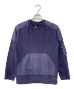 Marc by Marc Jacobsマークバイマークジェイコブス）の古着「クルーネックスウェット」｜パープル