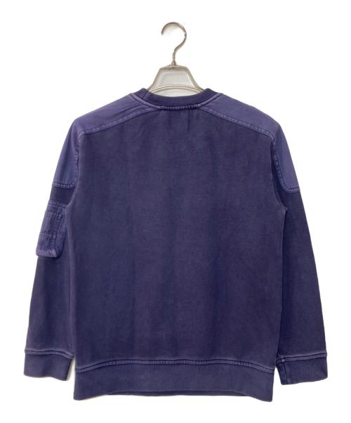 Marc by Marc Jacobs（マークバイマークジェイコブス）Marc by Marc Jacobs (マークバイマークジェイコブス) クルーネックスウェット パープル サイズ:XSの古着・服飾アイテム