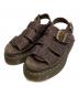Dr.Martens（ドクターマーチン）の古着「WRENLIE オープンフラワーサンダル」｜ブラウン
