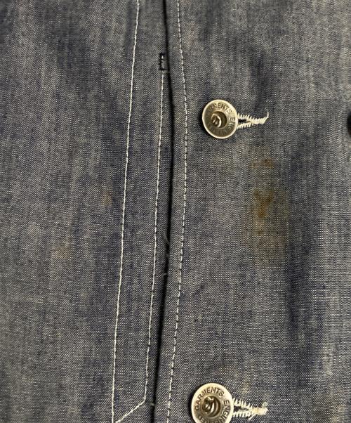 Engineered Garments（エンジニアド ガーメンツ）Engineered Garments (エンジニアド ガーメンツ) BEAMS PLUS (ビームスプラス) レイルローダージャケット インディゴ サイズ:Sの古着・服飾アイテム