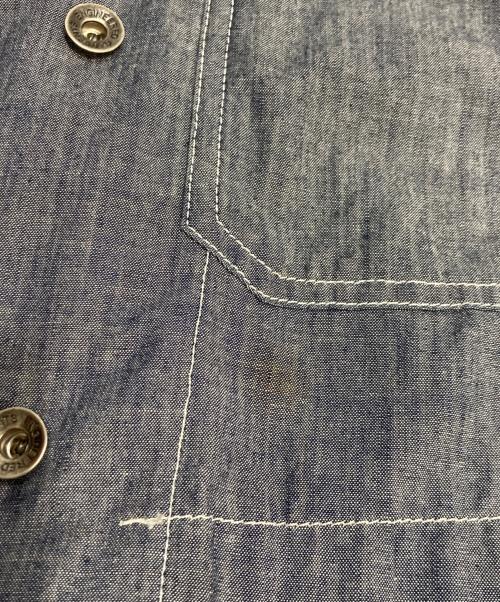 Engineered Garments（エンジニアド ガーメンツ）Engineered Garments (エンジニアド ガーメンツ) BEAMS PLUS (ビームスプラス) レイルローダージャケット インディゴ サイズ:Sの古着・服飾アイテム