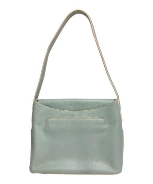 LOEWE（ロエベ）LOEWE (ロエベ) レザーワンショルダーバッグ スカイブルー サイズ:-の古着・服飾アイテム