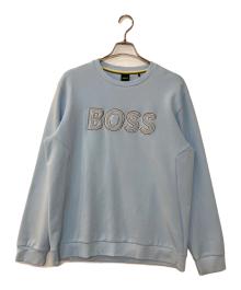 BOSS（ボス）の古着「クルーネックスウェット」｜ブルー