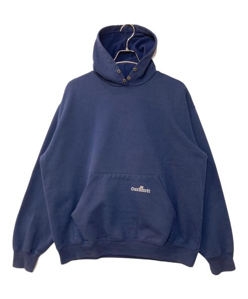 CarHartt（カーハート）CarHartt (カーハート) ロゴヘビーウェイトパーカー ネイビー サイズ:XLの古着・服飾アイテム
