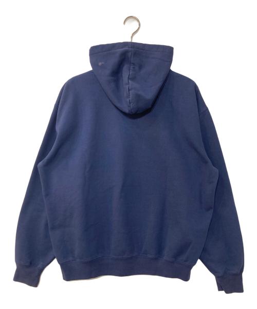 CarHartt（カーハート）CarHartt (カーハート) ロゴヘビーウェイトパーカー ネイビー サイズ:XLの古着・服飾アイテム