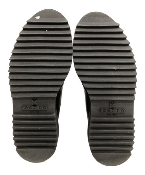 GEORGE COX（ジョージコックス）GEORGE COX (ジョージコックス) FRED PERRY (フレッドペリー) Monkey Boot Leather ブラック サイズ:UK9の古着・服飾アイテム