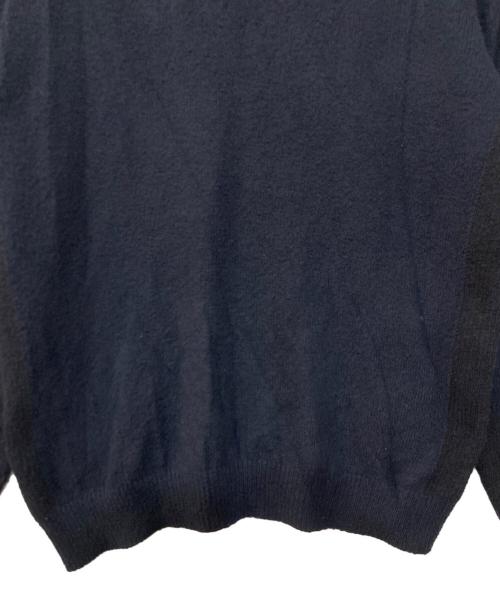 STONE ISLAND（ストーンアイランド）STONE ISLAND (ストーンアイランド) コットンナイロンニット ネイビー サイズ:Lの古着・服飾アイテム