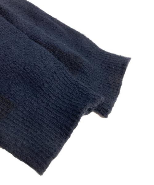 STONE ISLAND（ストーンアイランド）STONE ISLAND (ストーンアイランド) コットンナイロンニット ネイビー サイズ:Lの古着・服飾アイテム