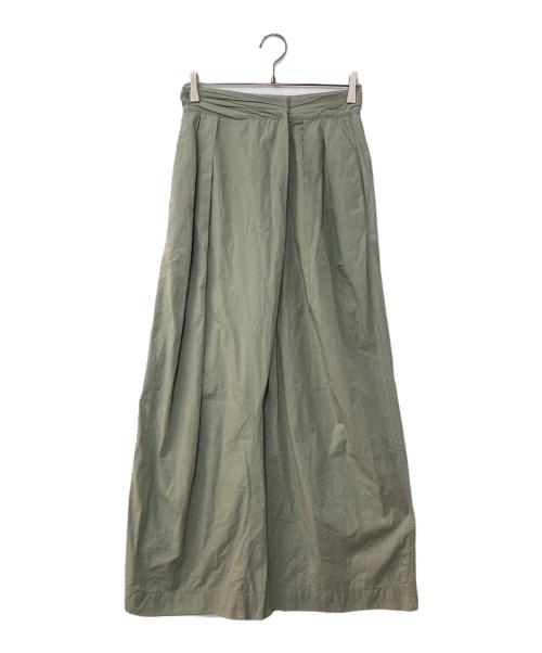 LEMAIRE（ルメール）LEMAIRE (ルメール) 2タックワイドパンツ グリーン サイズ:36の古着・服飾アイテム