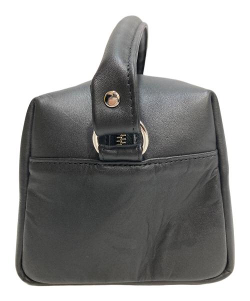 COMME des GARCONS（コムデギャルソン）COMME des GARCONS (コムデギャルソン) レザータップハンドルバッグ ブラックの古着・服飾アイテム