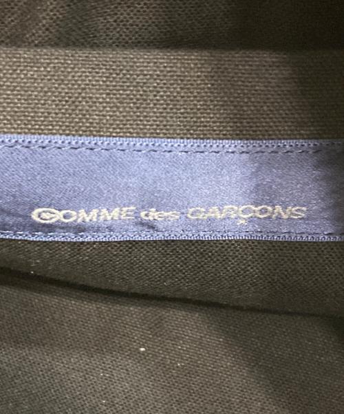 COMME des GARCONS（コムデギャルソン）COMME des GARCONS (コムデギャルソン) レザータップハンドルバッグ ブラックの古着・服飾アイテム