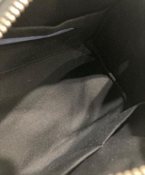COMME des GARCONS（コムデギャルソン）COMME des GARCONS (コムデギャルソン) レザータップハンドルバッグ ブラックの古着・服飾アイテム