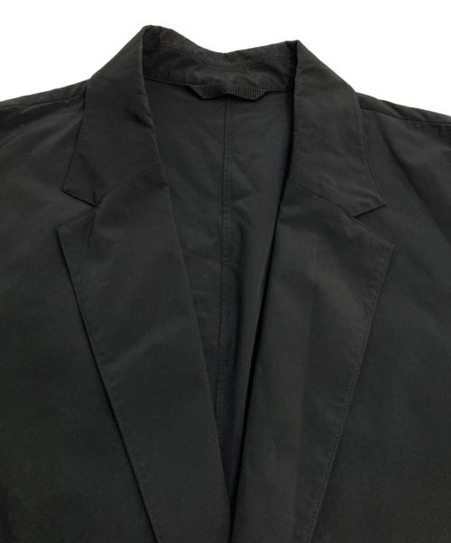 theory（セオリー）theory (セオリー) ナイロンテーラードジャケット ブラック サイズ:Sの古着・服飾アイテム