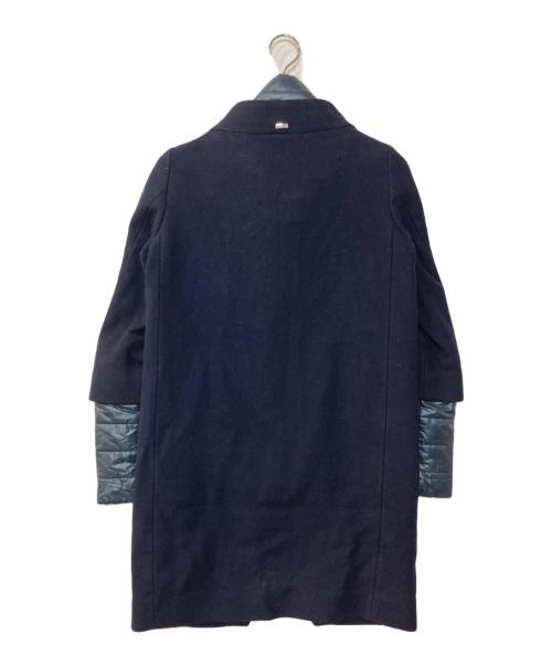 HERNO（ヘルノ）HERNO (ヘルノ) ダウンライナー付きウールコート ネイビー サイズ:記載なしの古着・服飾アイテム