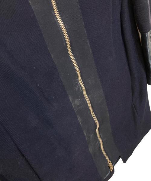 HERNO（ヘルノ）HERNO (ヘルノ) ダウンライナー付きウールコート ネイビー サイズ:記載なしの古着・服飾アイテム