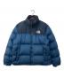 THE NORTH FACE（ザ ノース フェイス）の古着「ECO NUPTSE JACKET ダウンジャケット」｜ネイビー