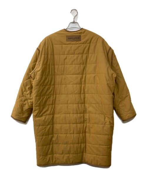 maison kitsune（メゾンキツネ）MAISON KITSUNE (メゾンキツネ) FLEECE COAT キャメル サイズ:XSの古着・服飾アイテム