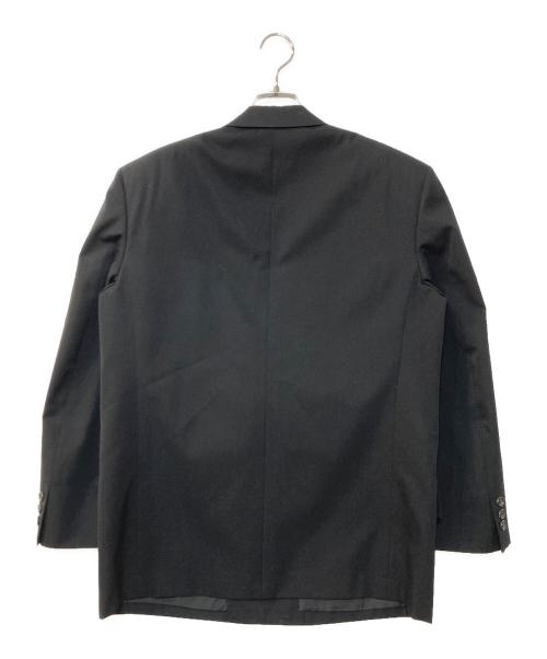 COMME des GARCONS HOMME DEUX（コムデギャルソン オム ドゥ）COMME des GARCONS HOMME DEUX (コムデギャルソン オム ドゥ) 90s ピークドラペル ウールセットアップ ブラック サイズ:Sの古着・服飾アイテム